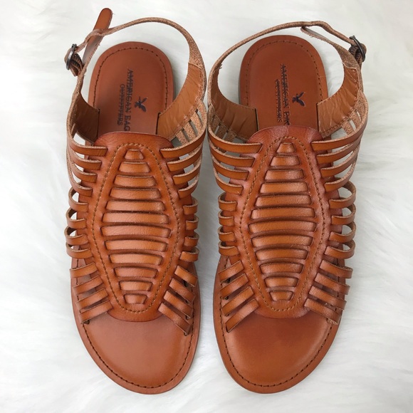 American Eagle Outfitters Shoes - American Eagle Outfitters Faux Leather Sandals 8
